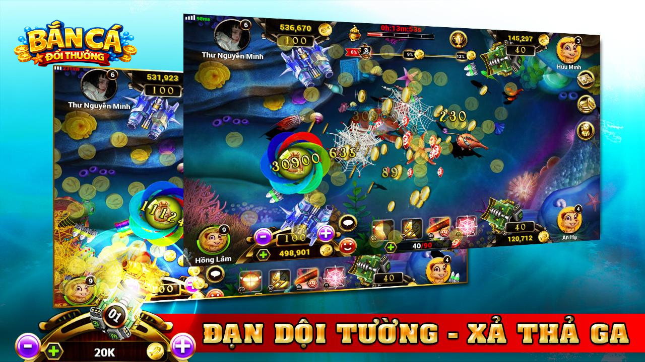 Xả đạn thả ga với kho vũ khí khổng lồ của Bắn Cá Hải Tặc