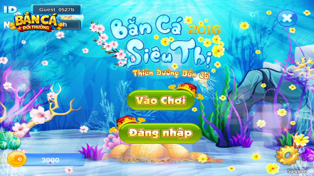 Bắn cá siêu thị - Biến thể thú vị của dòng game bắn cá